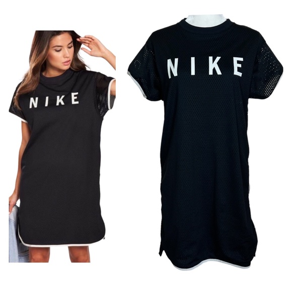 Nike | Dresses | Nike Sportswear Mesh Dress Size Xs | Poshmark